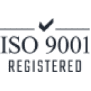 ISO 9001 Registered Footer